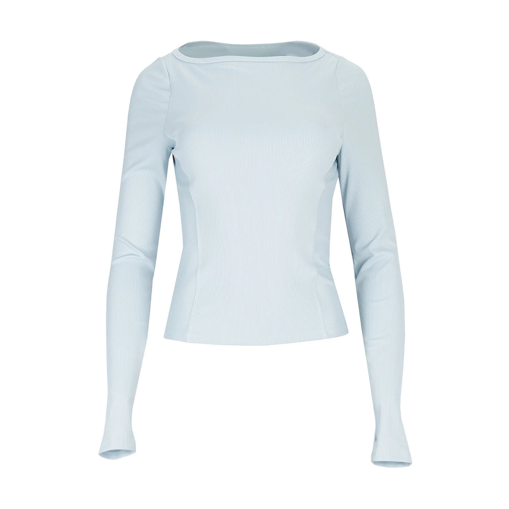 Power Ribbed LS - Womens