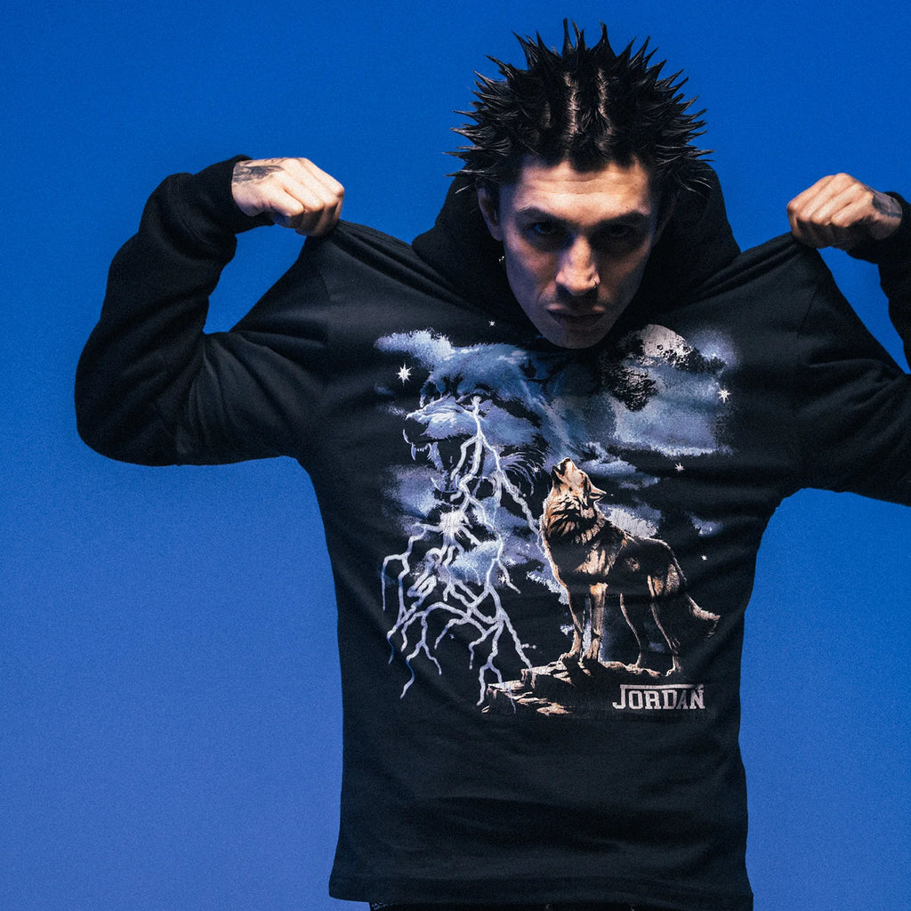 Jordan Graphic Wolf Tee -Mens