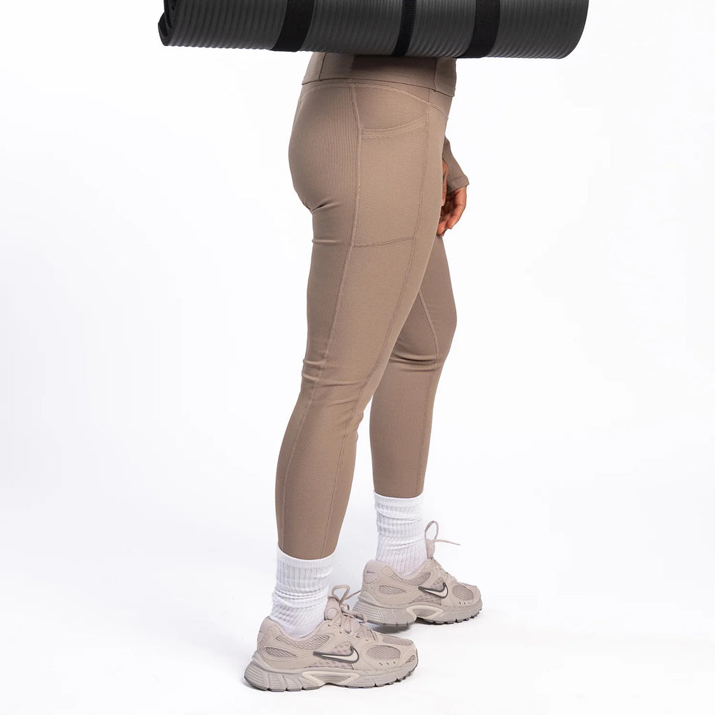 Power Ribbed Legging - Womens
