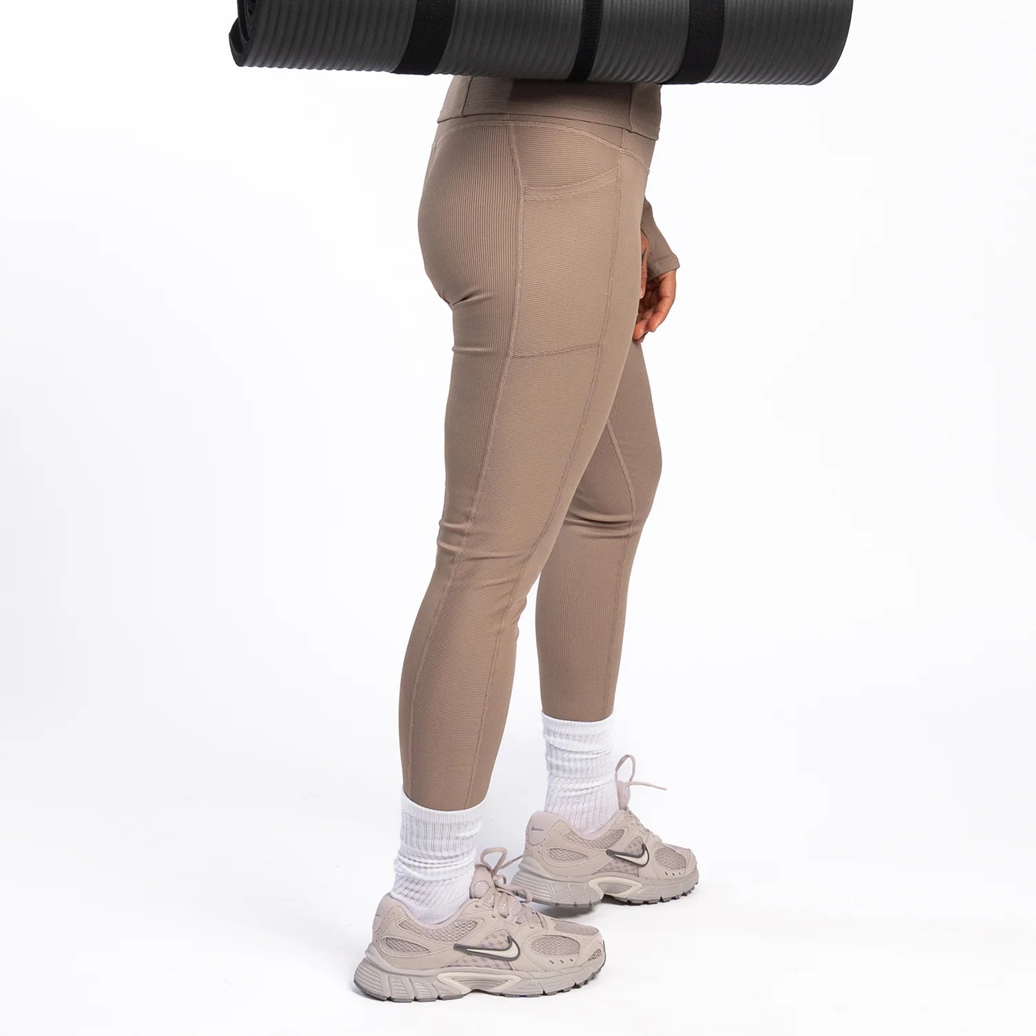 Power Ribbed Legging - Womens