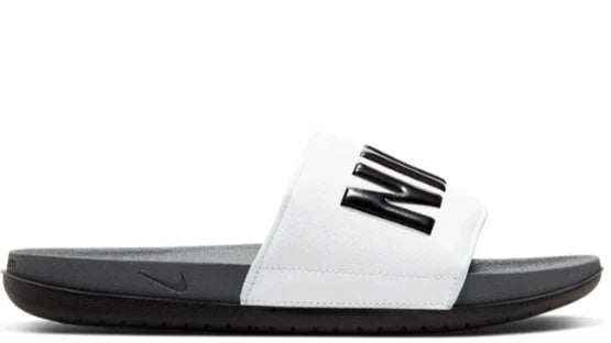 Offcourt Slide Dark Grey Black White