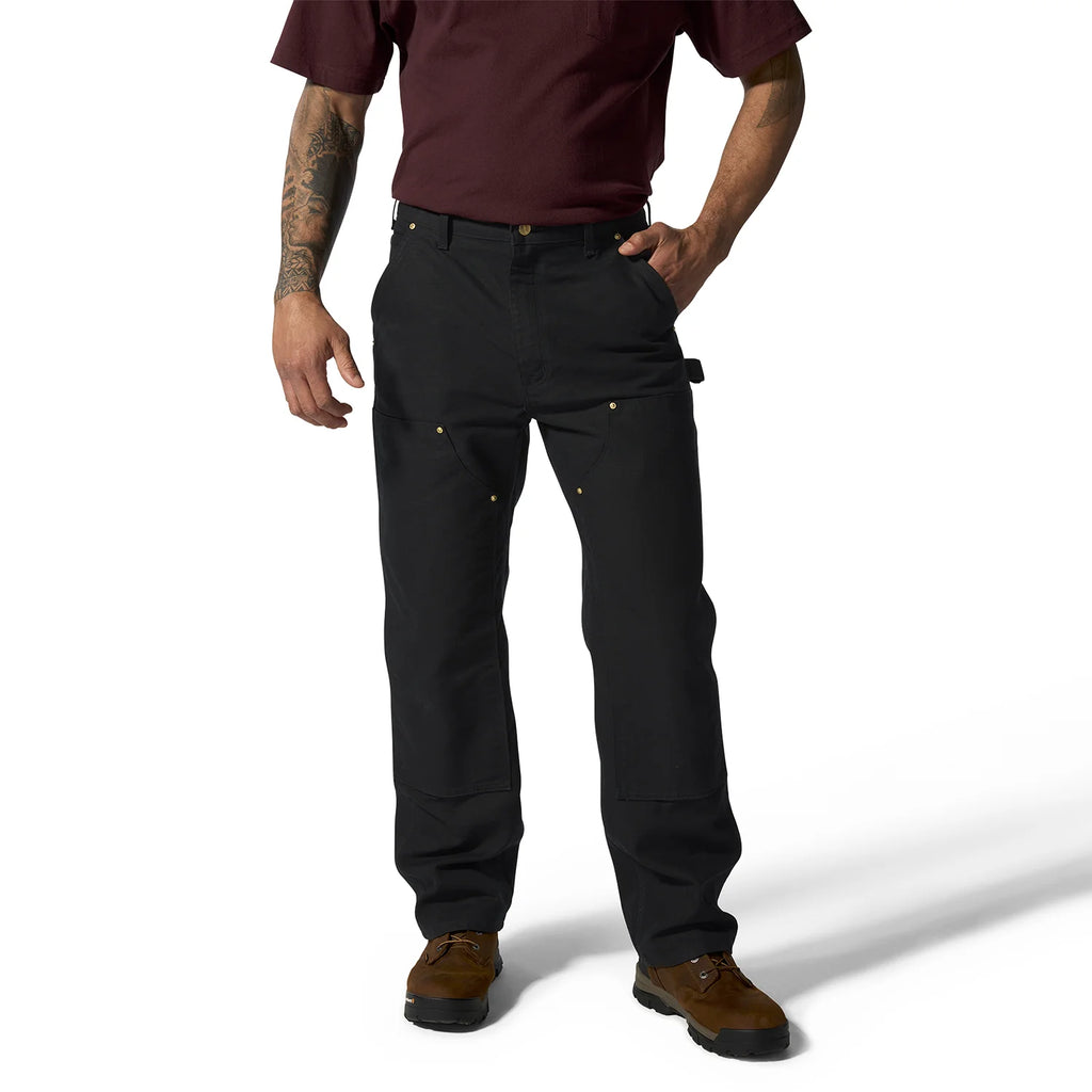 Loose Straight Firm Duck Dbl Front Dungaree -Mens