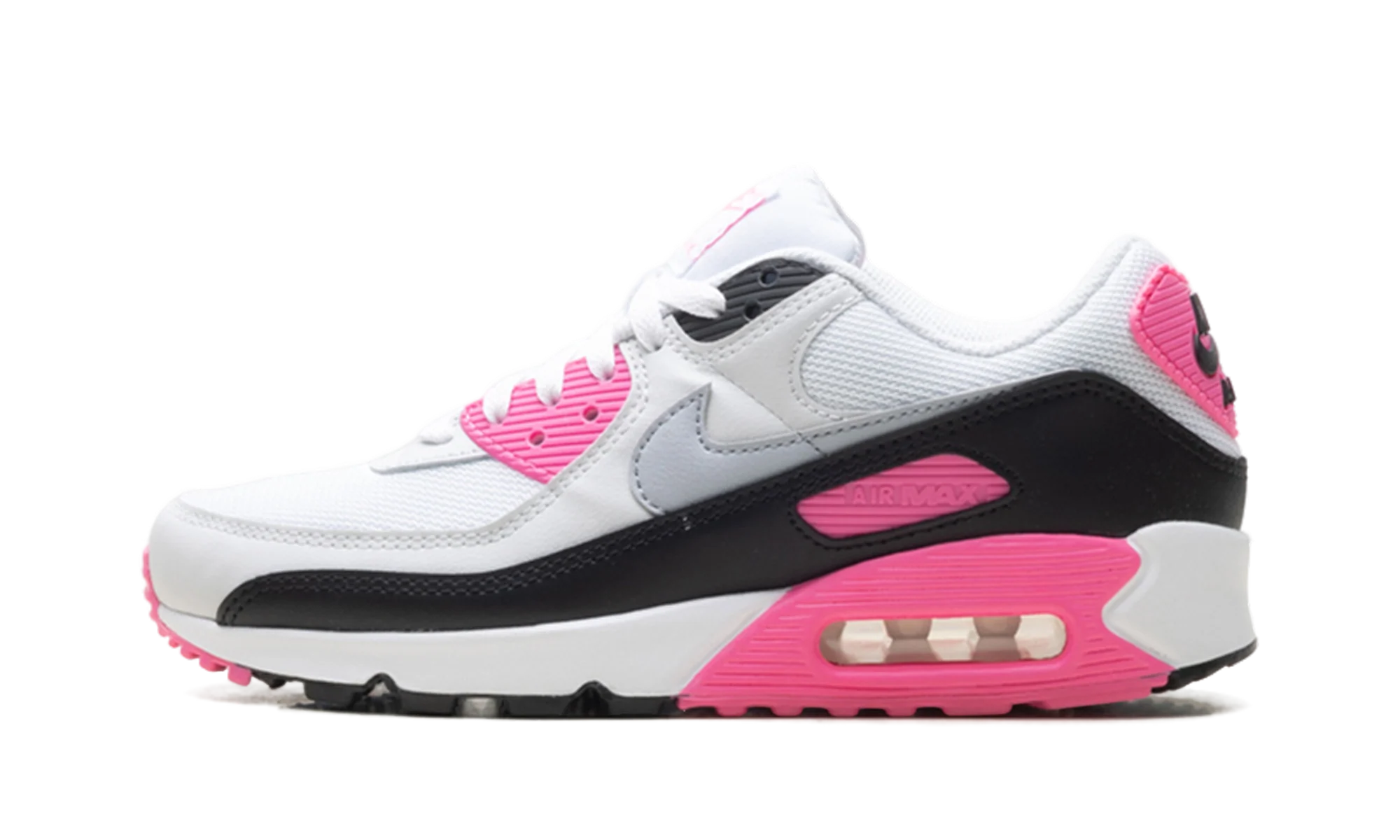 Air Max 90 WMNS "White Pink Glow Wolf Grey" IM4613 100