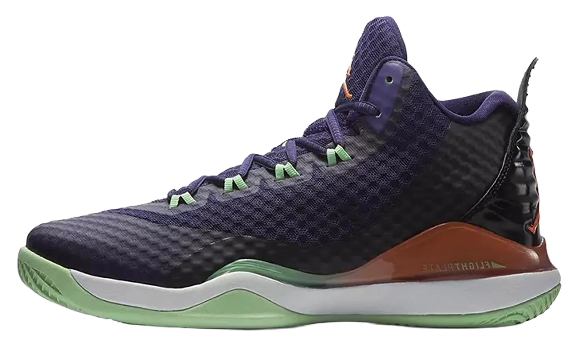 Air Jordan Super.Fly 3 PO "Ink / Bright Mandarin / Black / White" 724934 505