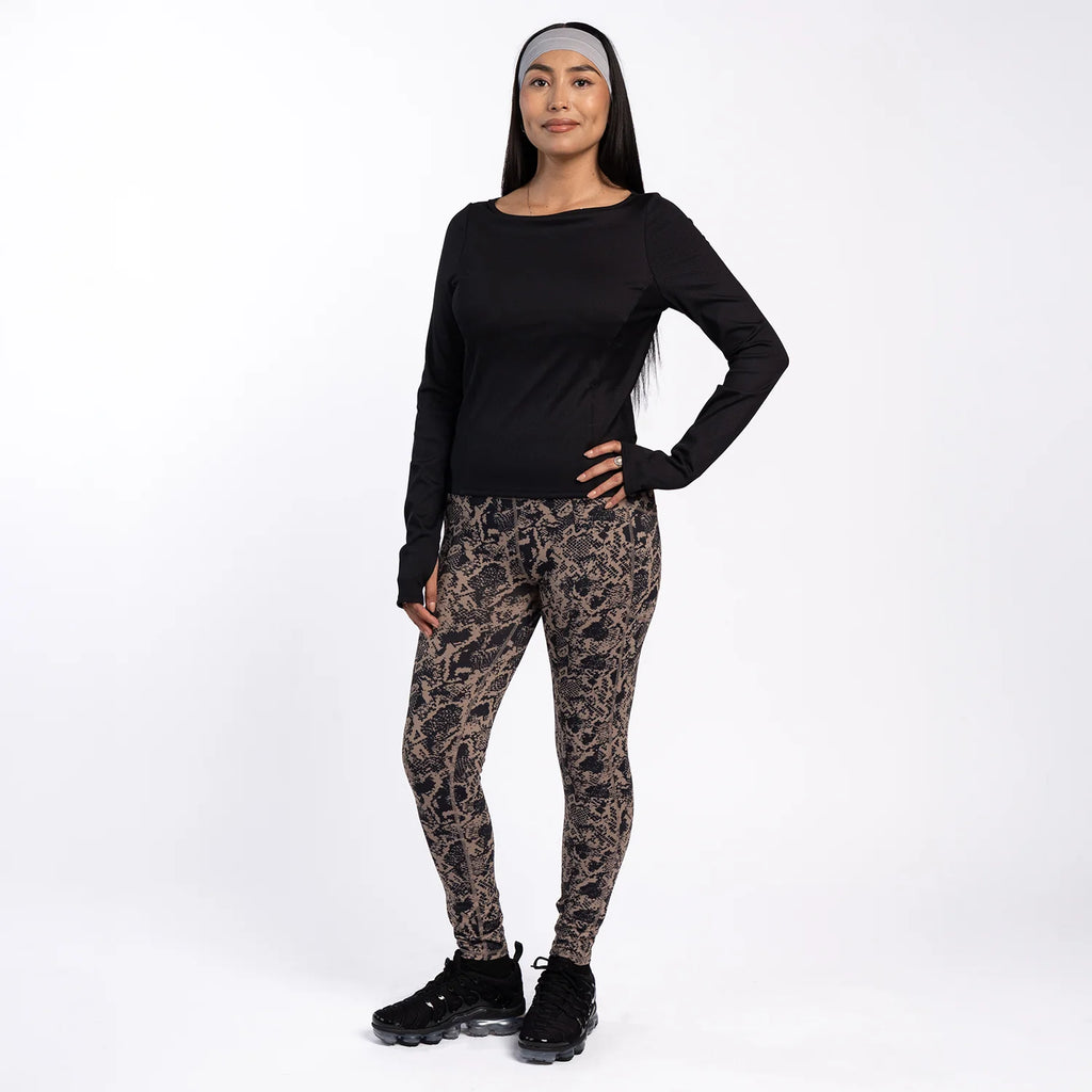 Power Ribbed LS - Womens