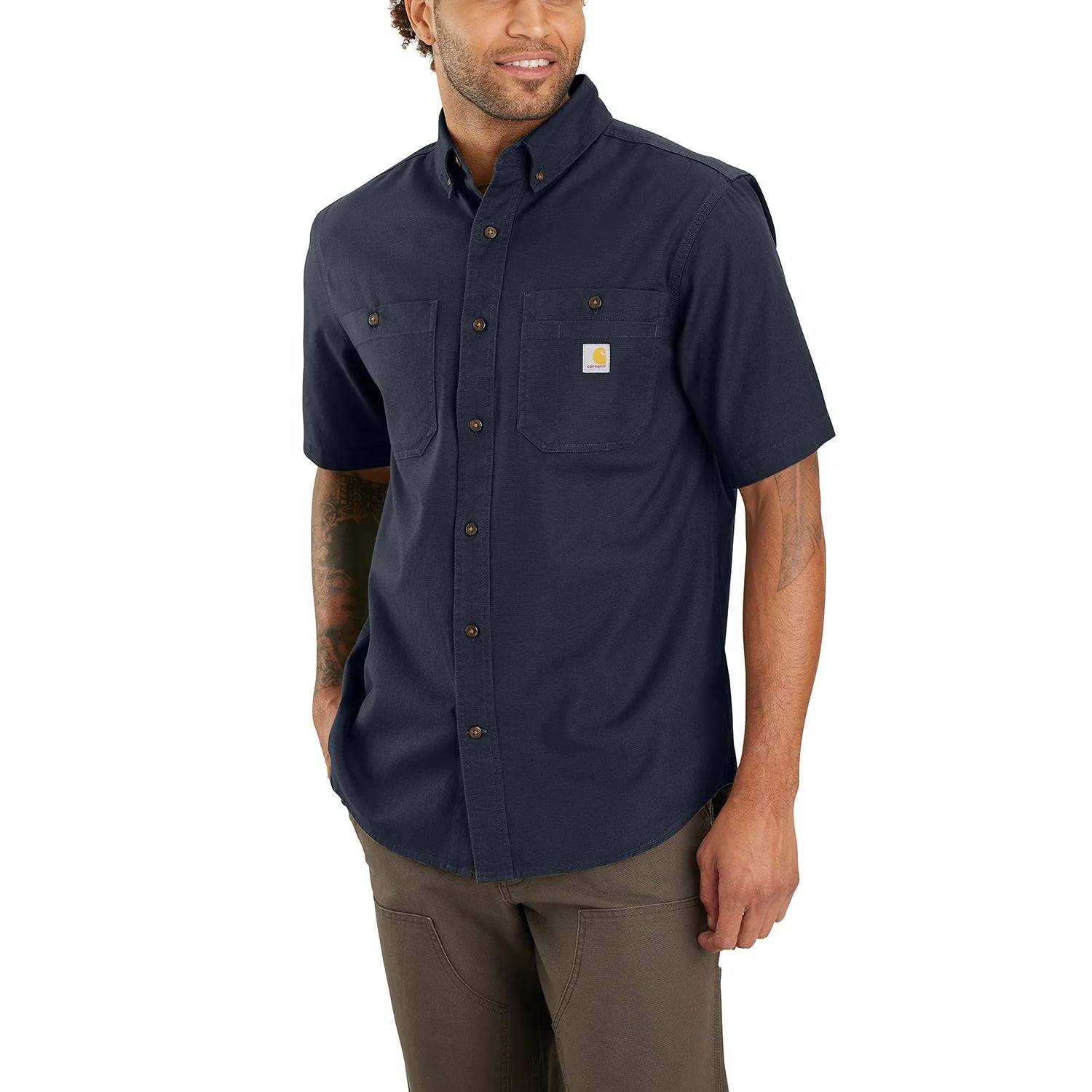 Windham Relaxed SS Button Down -Mens