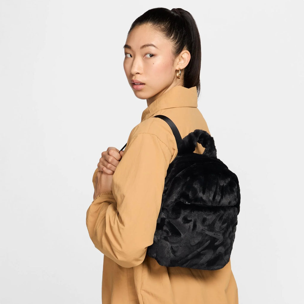 Faux Fur Mini Backpack - 6L