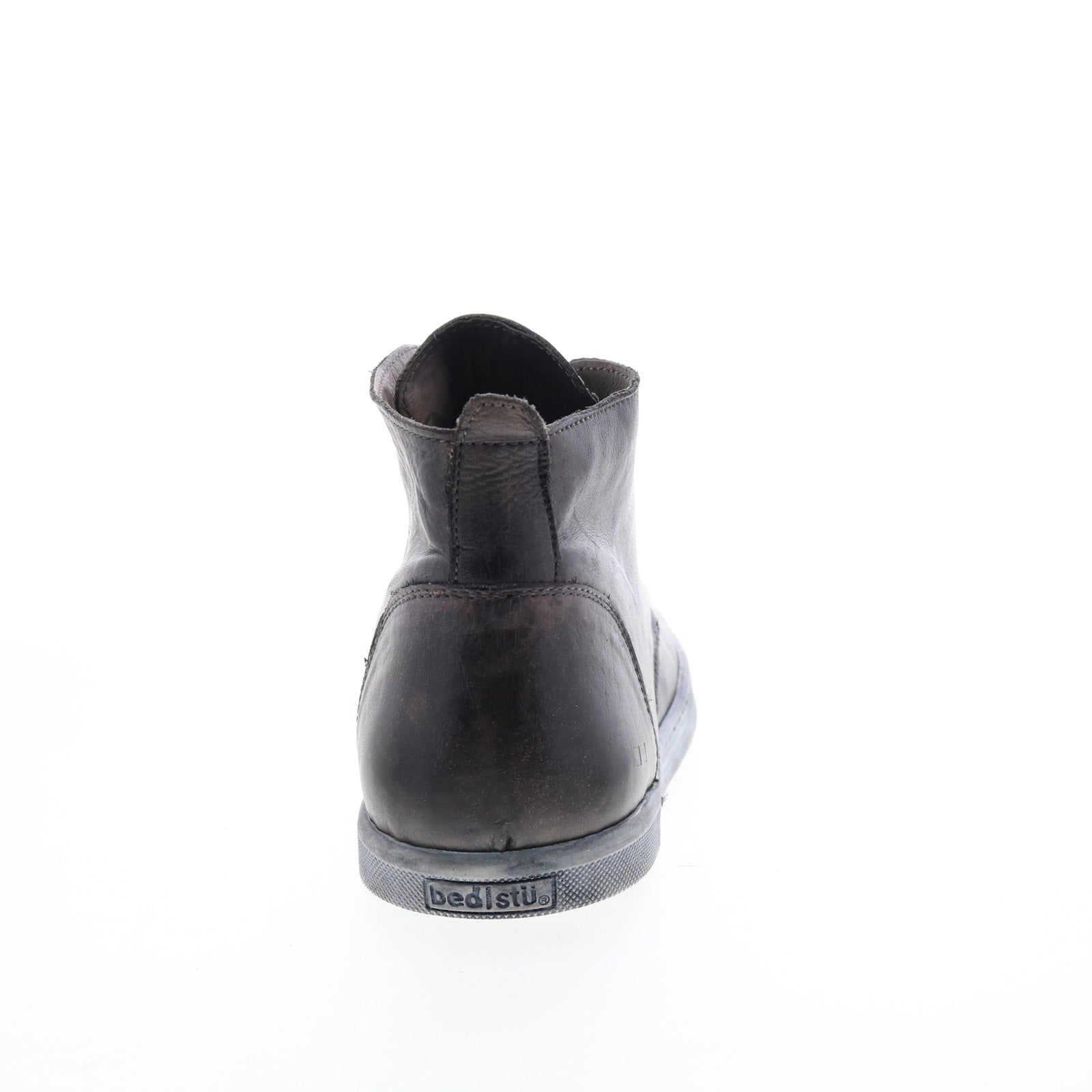 Bed Stu Duke II F437514 Mens Gray Leather Lace Up Casual Dress Boots