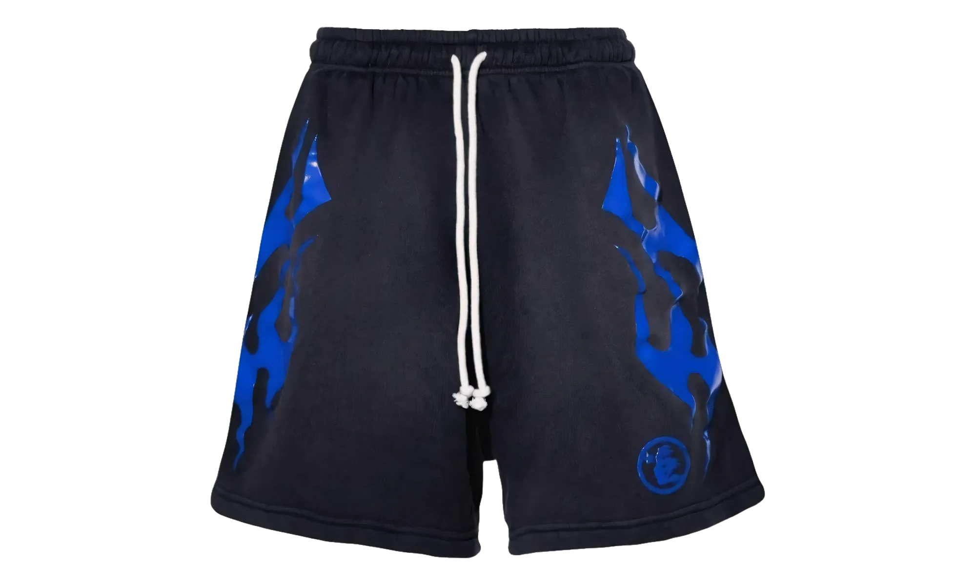 Flame Shorts "Black / Blue" HSR098
