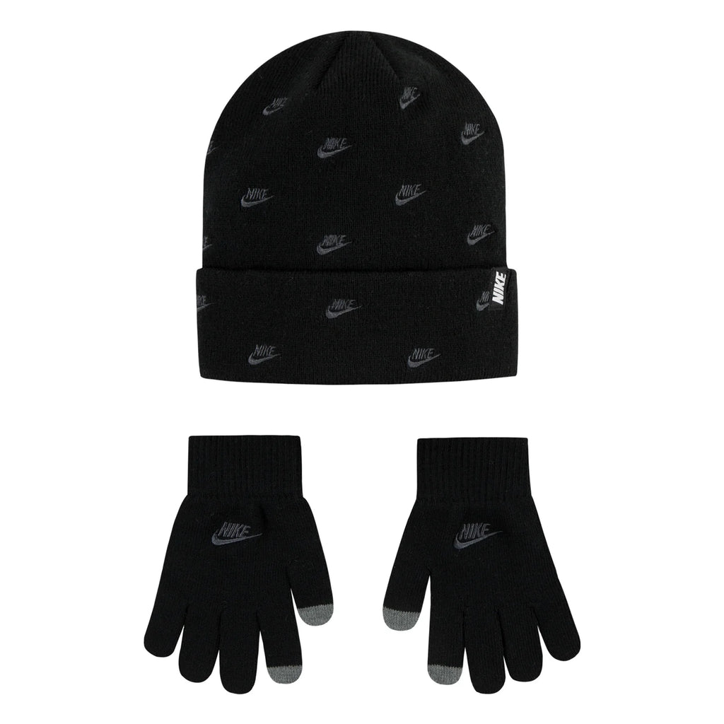Youth Futura Toss Beanie & Glove Set