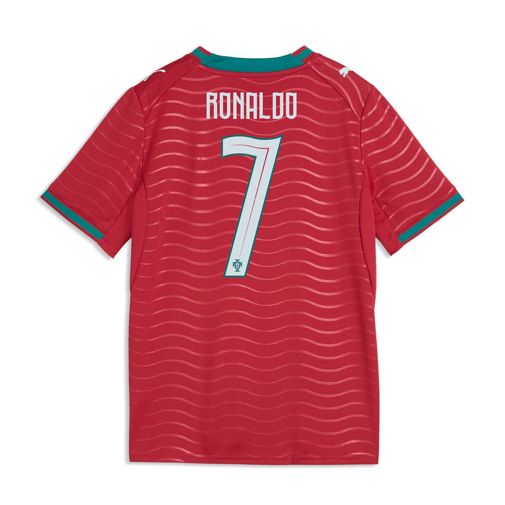 Portugal 26/27 Ronaldo Replica Home Jersey - Youth