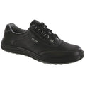 Women's Sporty Lux Lace Up Sneaker in Black Perf